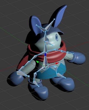 【Blender】アニメーションデータを別のBlenderファイルにコピーする方法