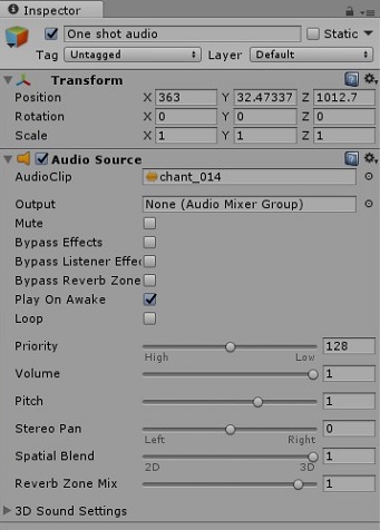 【Unity】AnimatorControllerのステート遷移時に音を再生する方法